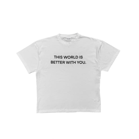 WORLD T-SHIRT WHITE