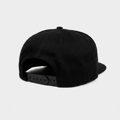 NYHRO SNAPBACK CAP BLACK