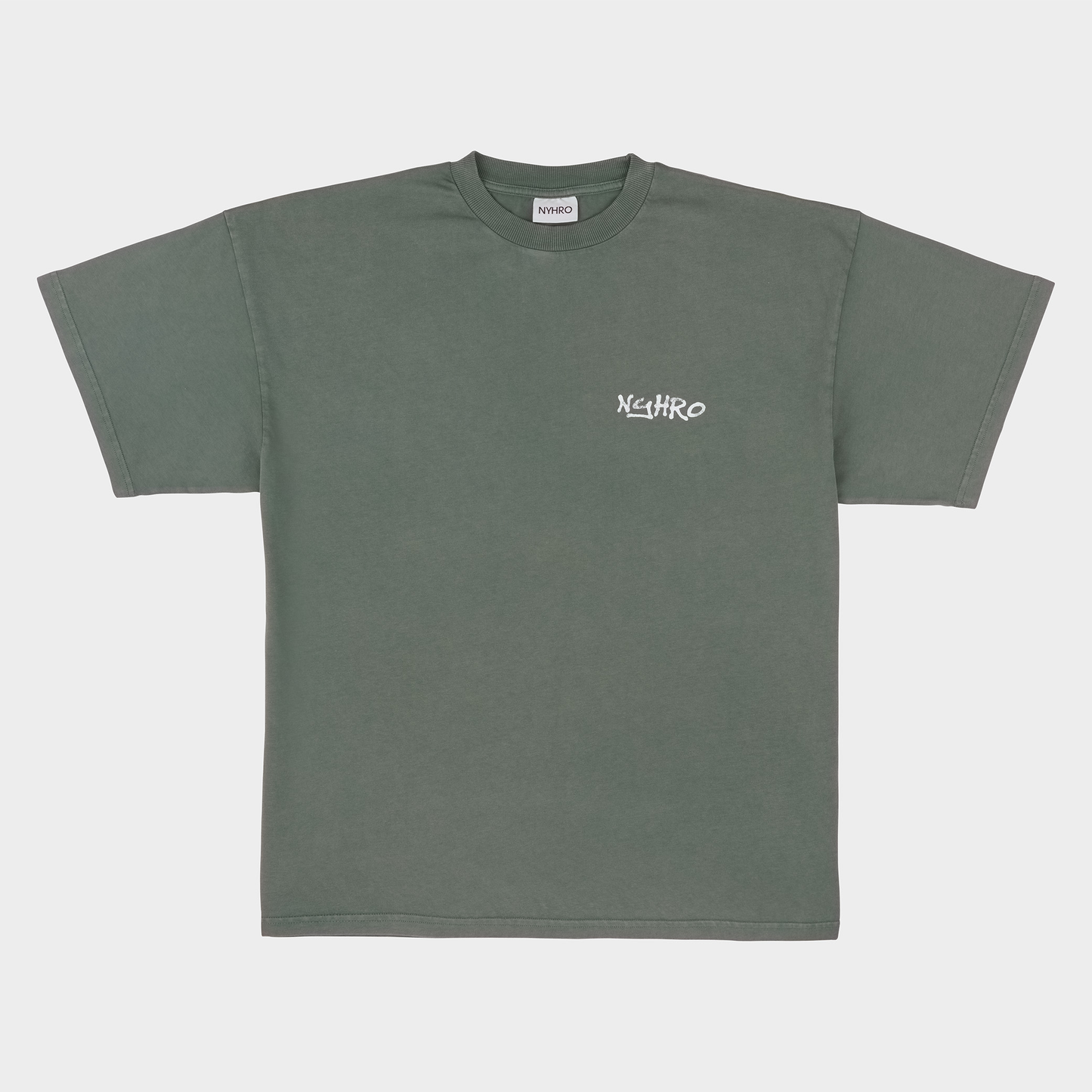 GREEN BASIC T-SHIRT